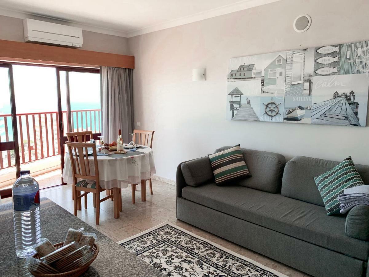 Panoramic Apartment In Portimao: Ocean View, Wifi Eksteriør billede